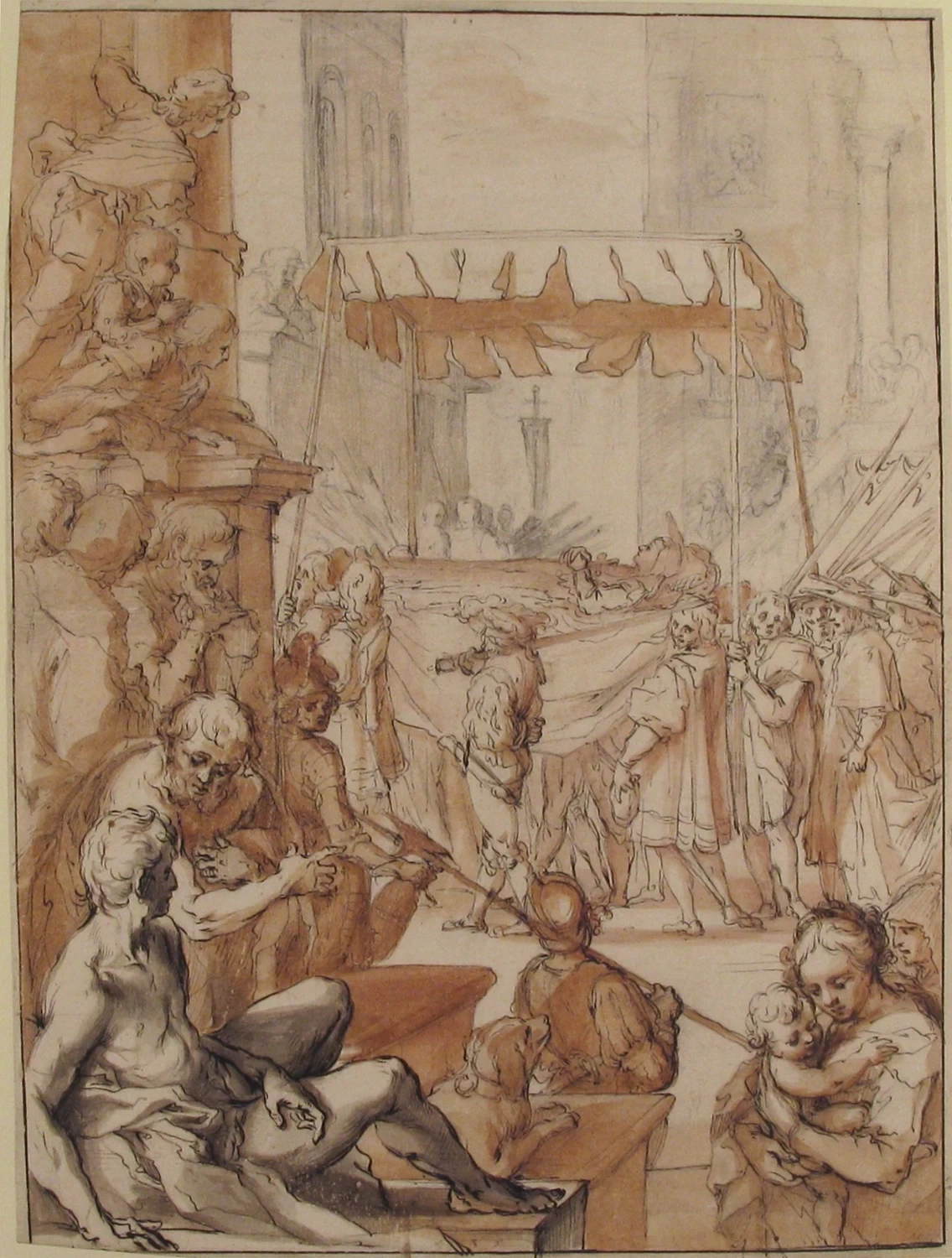 Il Corpo di Santa Caterina da Siena portato in Processione - Metropolitan Museum of Art